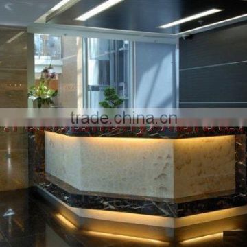 Excellent quality PAKISTAN HOT SALE ONYX RECEPTION COUNTERS