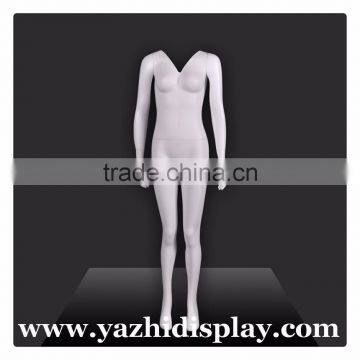 Ghost headless female mannequin for display