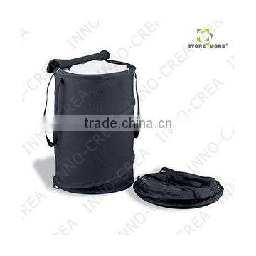 Neu Home Foldaway Hamper, Black photo-2