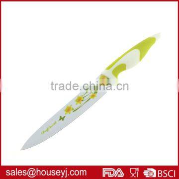 Set of 6pcs Knife Set 5pcs Non Stick Color Kitchen Knife+1pc Ceramic Peeler With EVA Box Packing photo-4