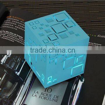 New Arrival Magic Cube Wireless Bluetooth Speaker With LED Flashlight/FM Radio Portable Q Plus Rubik's Cube Bluetooth Speaker photo-4