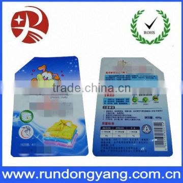 Best Seller stand up plastic bag for laundry detergent