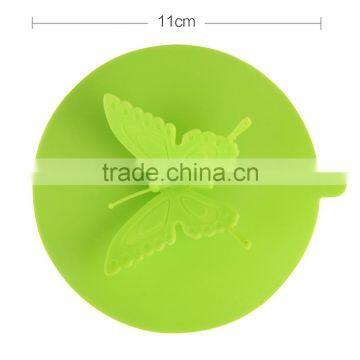 2016 Hot Selling Butterfly Silicone Cup Lid &cup Cover photo-3