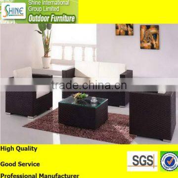 C192-D Garden Furniture PE Rattan Surface Sofa Set