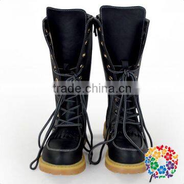 Fancy 1960s Child's Equestrian Style Riding Hot Sale Brown Girls Boot photo-2