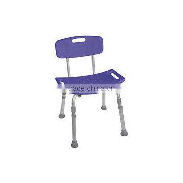 Aluminum Bath Shower Chair With Back