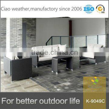 2017 New design Outdoor wicker modern pe rattan sofa