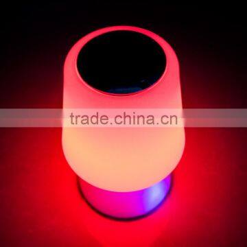 Portable Smart LED Bluetooth Light Speaker With Colorful Lamp photo-3