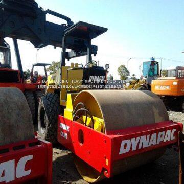 Dynapac Smooth Road Roller Compactors With Smooth Rollers With Open Top Cabine