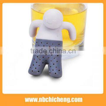 Human Shape Silicone Tea Infuser, Silicone Tea Strainer, Silicone Tea Filter photo-2