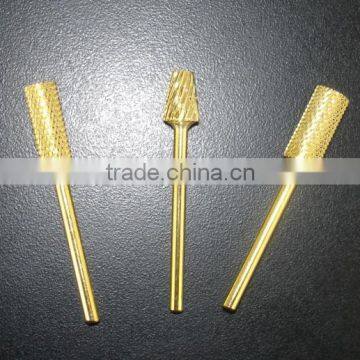 Ti coating Tungsten Carbide Burr Abrasive Tools Tungsten Carbide Rotary Burrs