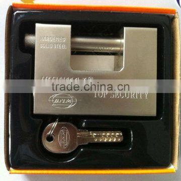 Large Size Rectangular Iron Padlock Steel Padlocks photo-5