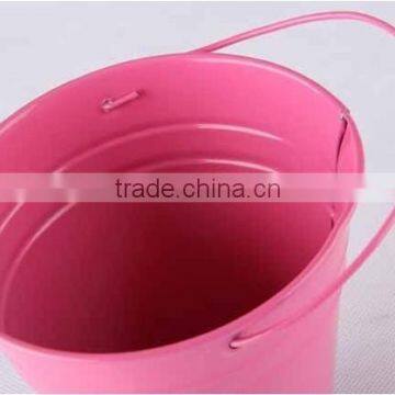 Powder Coated Metal Garden Bucket Kids Metal Bucket photo-4