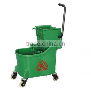 33L Hotel Cleaning Wringger Bucket With Wheels photo-4