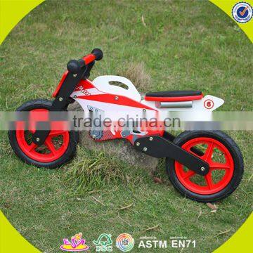 Wholesale Cool Wooden Balance Bike Promotion Gift Wooden Balance Bike High Quality Children Wooden Balance Bike Toy W16C013 photo-5