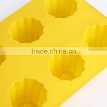 CBU26 FDA LGFG 8 Connected Silicone Funny Cake Mold photo-6