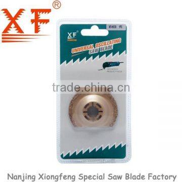 XF-H030: Tungsten Carbide Grit Oscillating Multi Tool Saw Blades photo-2