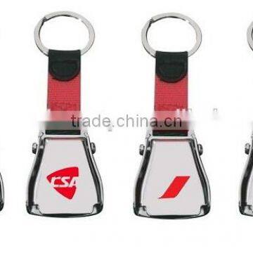 Custom Logo Mini Aircraft Buckle Seatbelt Keychain for Sky Team Airlines Corporate Gift & Merchandise photo-3