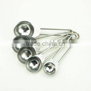 42135 Wire Handles Stainless Steel Nesting Measuring Cups and Spoons Set photo-2