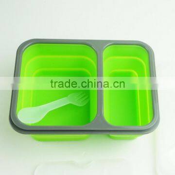 16129 Collapsible Silicone Kids Food Storage Box photo-4