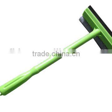 Plastic handle 8'' head rubber sponge wiper car wash foam brush window squeegee with hang hole