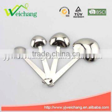 WCJ599 Good Quality Stainless Steel Measuring Spoon ,Set of 4,Love Heart Shape photo-3