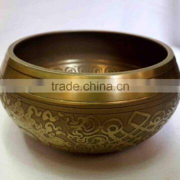 Best Selling 5 Buddha Tibetan Healing Meditation Singing Bowl photo-3