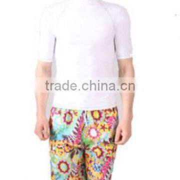 Male Short Sleeved Swimsuit, Snorkeling Surf Jacket, Sailing Boat Diving Suit photo-2