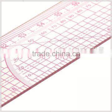 Factory Wholesale 40cm*16" Plastic Fabric Garment Ruler for Sewing Students and Fashion Designers #B-66 photo-5