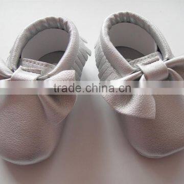soft leather baby shoes blue soft leather sole sequins for China handmade moccasins kids shoes