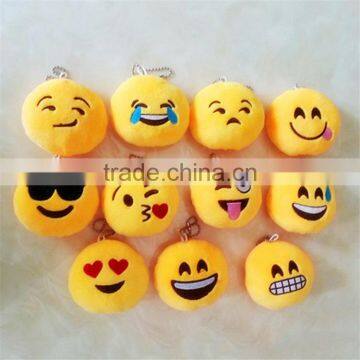 Hot Sale Caroon Cute Turtle Keychain Emoji Plush Keychains