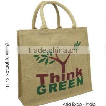 Jute Bags printed with name & logo