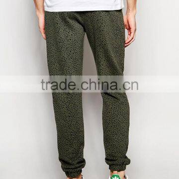 Mens Skinny Fashion Jogger Pants in Leopard Print for Sale photo-3