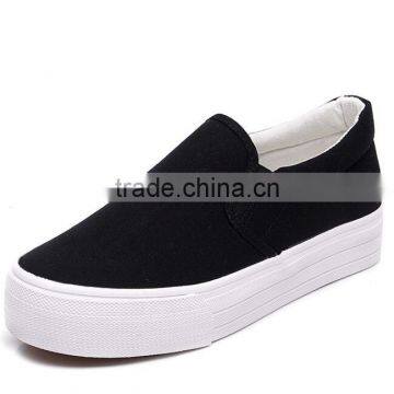 Zm35607a Wholesale Casual Canvas Shoes Beautiful Girls Slip on Shoes photo-6