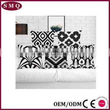 40*40 Geommetric Balck and White Digital Printing for Pillow Case photo-2