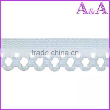 New Arrival Black HIGHTOP Garment Use Lace Elastic Webbing Nylon Knitted Tapes Soft Bra Shoulder photo-6