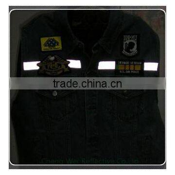 EN471 High Visible Silver Grey Roll 5cm Jacket Reflective Strip photo-6