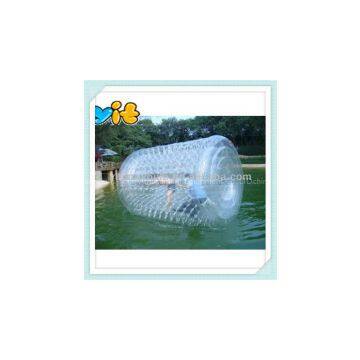 2.1*1.8*2m, 1.0mm TPU, Inflatable Water Roller, Aqua Ball, 3 Air Chamber , Human Sized Hamster Ball