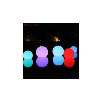 Rgb Plastic Led Light Ball With Big photo-2