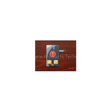 Graphic Membrane Overlay Keypads For Control Board , 250V DC Insulation Resistance