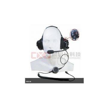 professional and durable Noise Cancelling two way radio headset