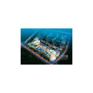 Eye Bird View 3D Rendering