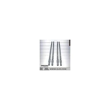 Parallel twin screw and barrel for extruder