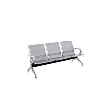 public chair stainless steel waiting chair