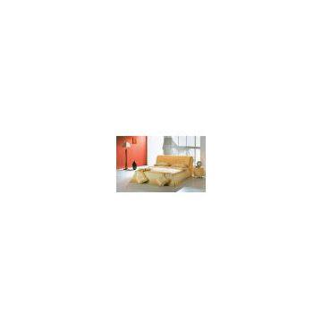 Genuine Leather Soft Bed