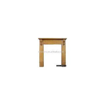 wooden mantel (www.sunrainfireplace.com)