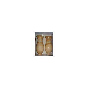 Stone craft, marble vase