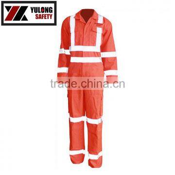 Cotton Reflective Winter Flame Retardant Safety Clothing