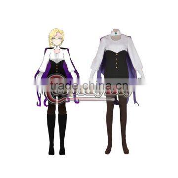 Custom Made Beacon Academy staff Glynda Goodwitch RWBY Cosplay Costume Halloween Carnival Party Costume