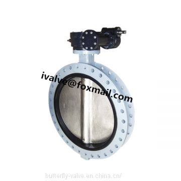 U Shape Gearbox Butterfly Valve